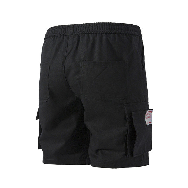 Férfi rövidnadrág elasztikus derékkal, 5XL méretig három színben