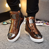 Aktuális férfi tornacipő három színben, cipzárral