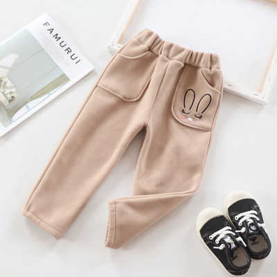 Model nou de pantaloni copii cu buzunare pentru fete