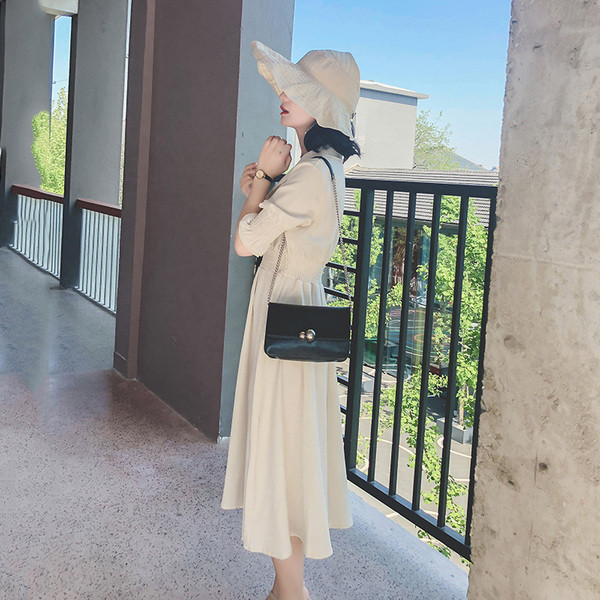 Rochie lungă casual de damă în două culori