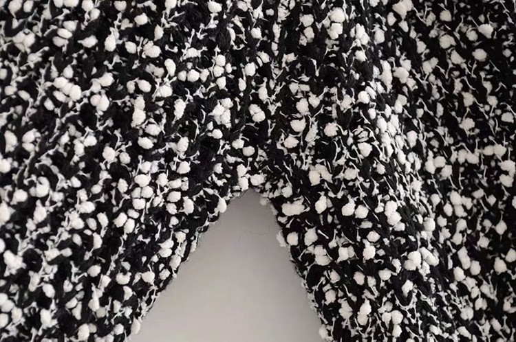 Női széles pulóver 7/8 ujjal