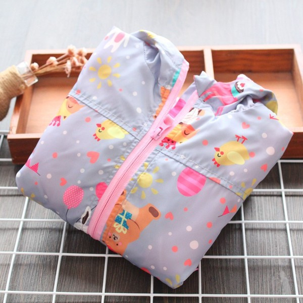 Geaca pentru copii model nou cu gluga pentru fete