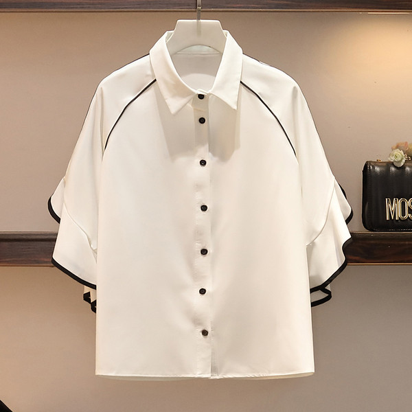 Elegáns férfi szett fehér inggel és fekete nadrággal 5XL-ig