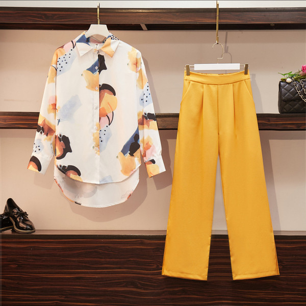 Set elegant pentru femei din două părți cu mărimi până la 4XL