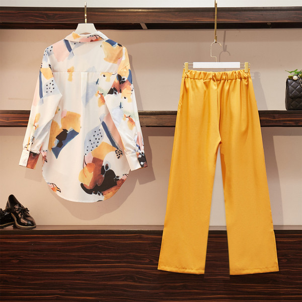 Set elegant pentru femei din două părți cu mărimi până la 4XL