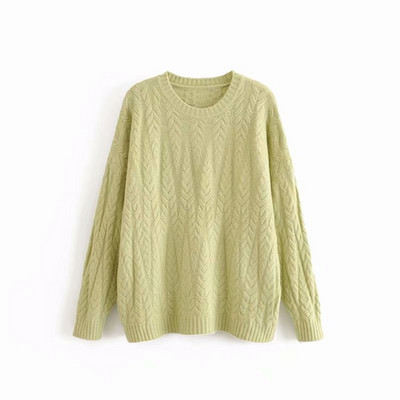 Pulover de dama cu decolteu oval in trei culori