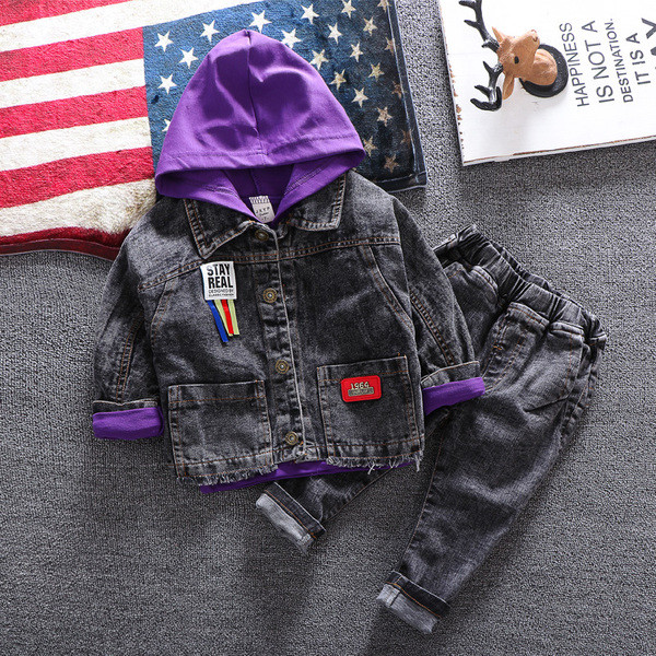 Set copii model nou pentru baieti in trei parti