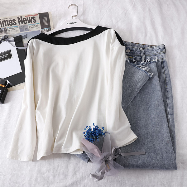 Bluza casual dama in trei culori - model larg