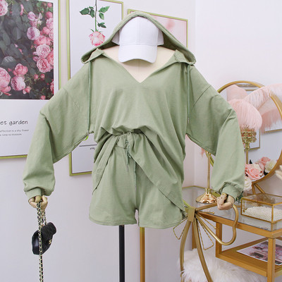 Napi női szett blúz + nadrág fehér, zöld és fekete színben