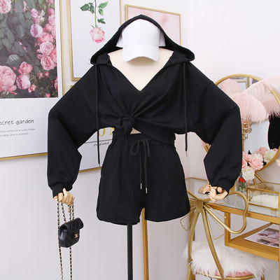 Napi női szett blúz + nadrág fehér, zöld és fekete színben