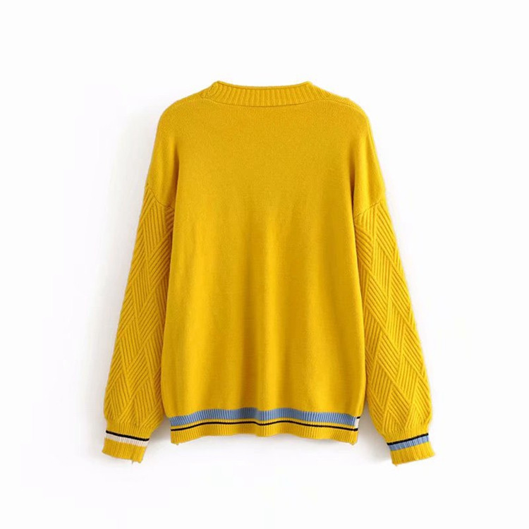 Cardigan de dama cu nasturi si buzunare in mai multe culori