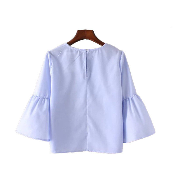 Alkalmi női blúz gyöngyökkel és 3/4 ujjú több színben