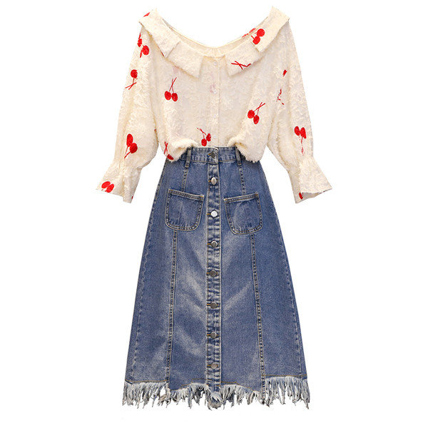 Set de femei de ultimă oră din două părți cu mărimi până la 4XL