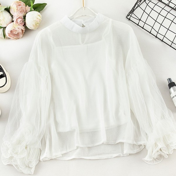 Új modell széles ujjú női blúz - többféle színben