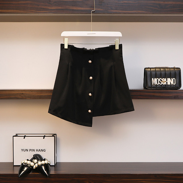 Modern női készlet inggel és szoknyával 4XL méretig