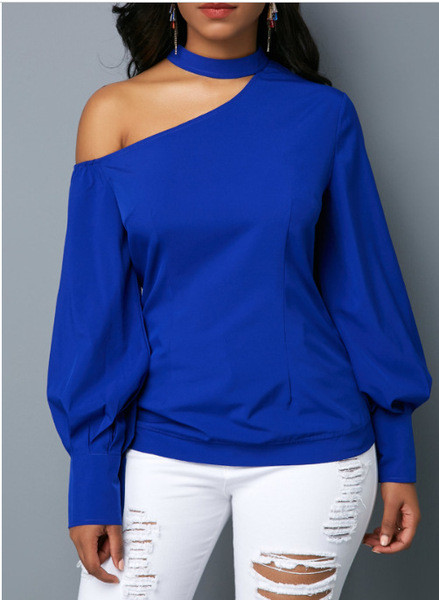 Camasa moderna de dama cu maneca lunga in mai multe culori