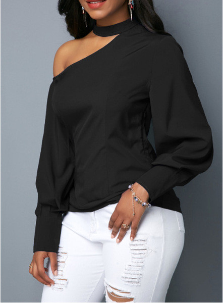 Camasa moderna de dama cu maneca lunga in mai multe culori