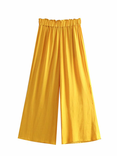 Elasztikus derékkal rendelkező női nadrág több színben