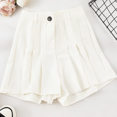 Pantaloni scurti de dama model nou cu talie inalta in mai multe culori