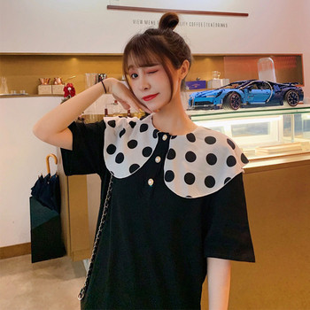 Rochie casual dama de culoare neagra - model croiat