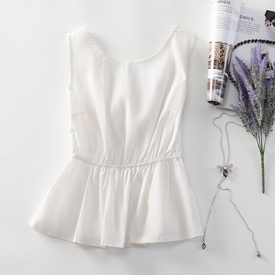 Maieu modern de damă cu decolteu O în patru culori