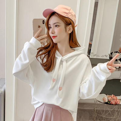 Bluză casual de damă în alb și roz