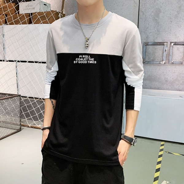 Aktuális férfi blúz feliratokkal - három színben