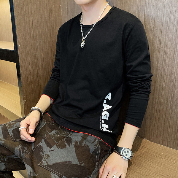 Lezser férfi blúz négy színben felirattal