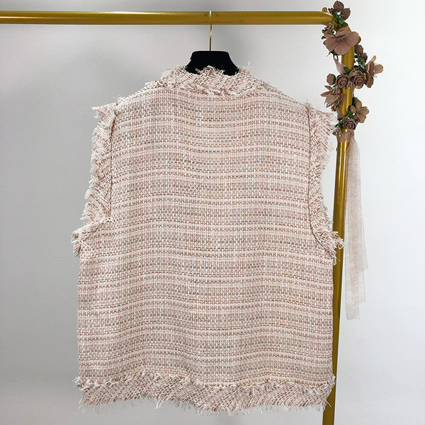 Vesta eleganta dama cu buzunare in doua culori