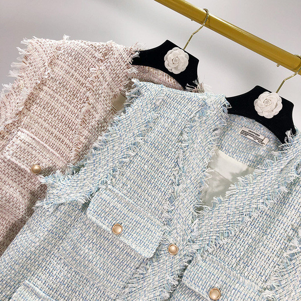 Vesta eleganta dama cu buzunare in doua culori