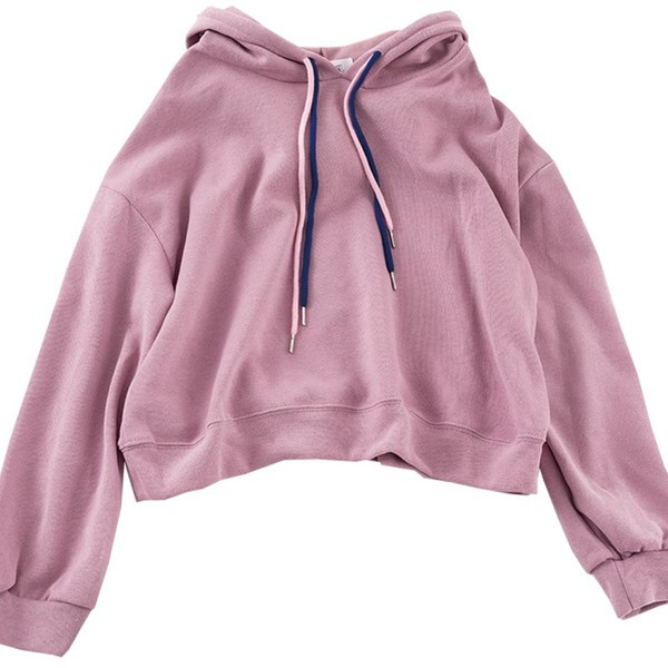 Modern női pulóver kapucnival több színben