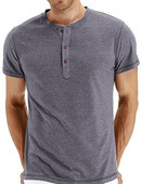 Lezser férfi póló gombokkal, két színben