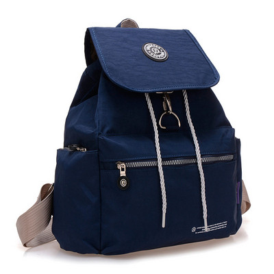 Rucsac casual dama cu fermoar si cravate in mai multe culori