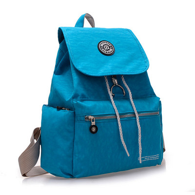 Rucsac casual dama cu fermoar si cravate in mai multe culori