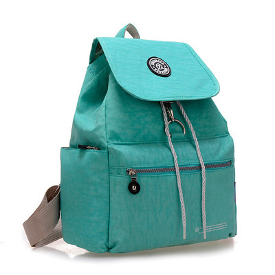 Rucsac casual dama cu fermoar si cravate in mai multe culori