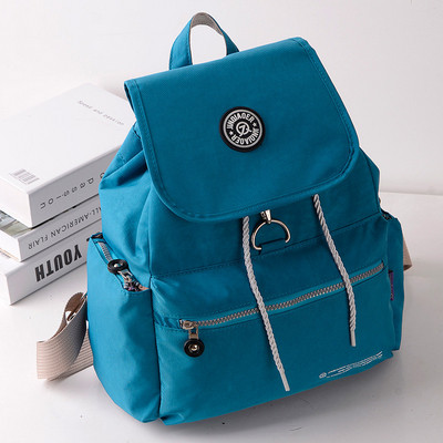 Rucsac casual dama cu fermoar si cravate in mai multe culori