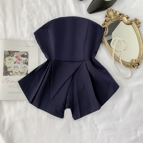 Bustiera de dama eleganta fara bretele cu mai multe culori