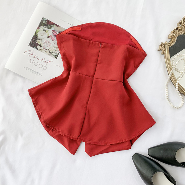 Bustiera de dama eleganta fara bretele cu mai multe culori