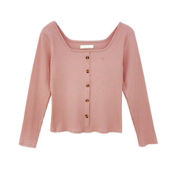 Bluza casual dama in patru culori cu nasturi