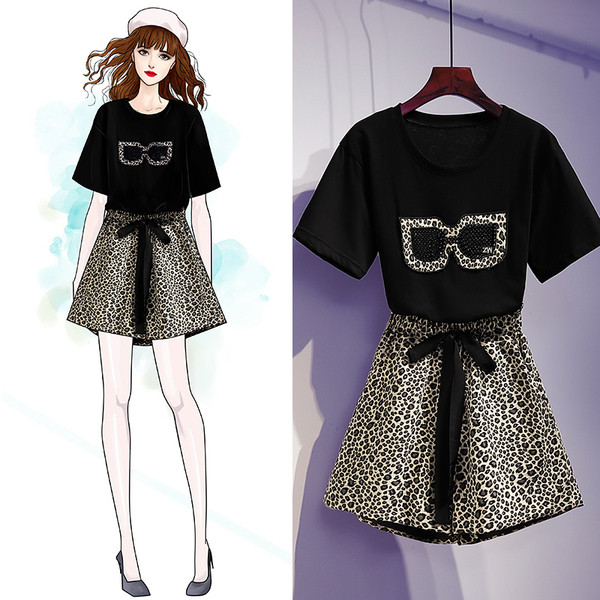 Set de femei de ultimă oră din două părți cu mărimi până la 5XL