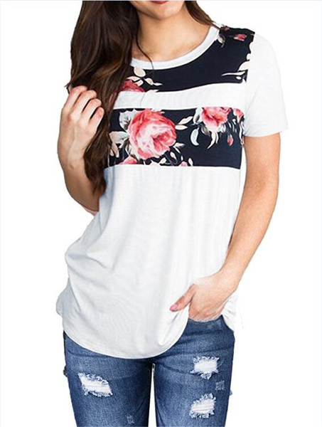 Alkalmi női póló O-nyakkal, többféle színben