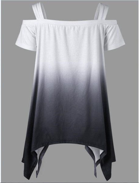 Tricou casual dama cu aplicatie in albastru si negru