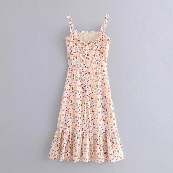 Rochie de dama cu aplicatie colorata