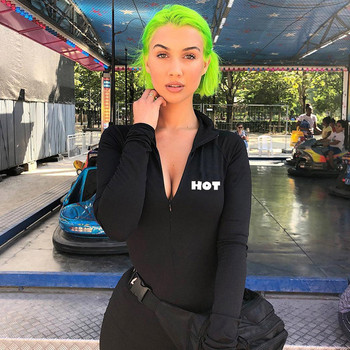 Modern női ruha hosszú ujjal, három színben