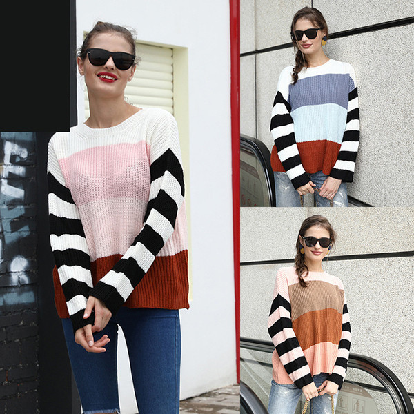 Pulover de dama modern model larg in trei culori