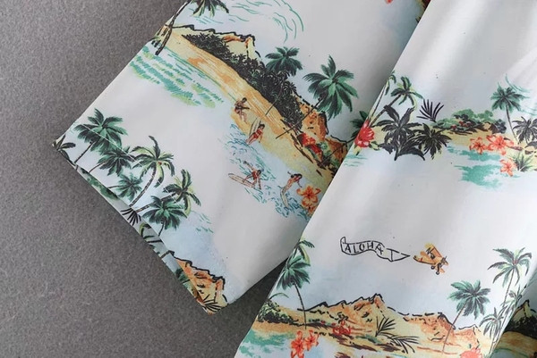 Női ing rátéttel - aszimmetrikus modell