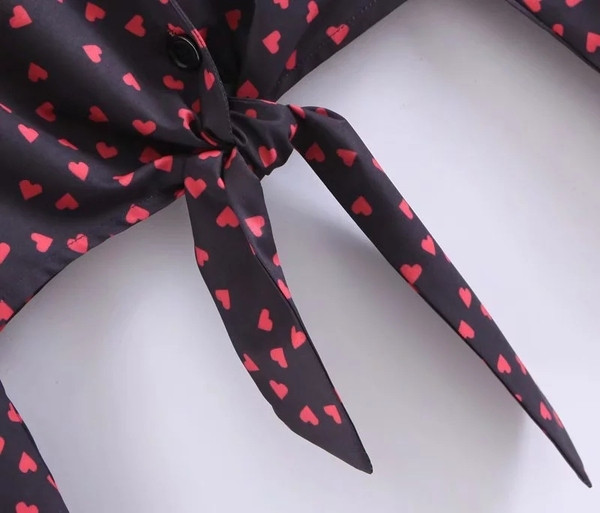 Női hosszú ujjú ing és rátét