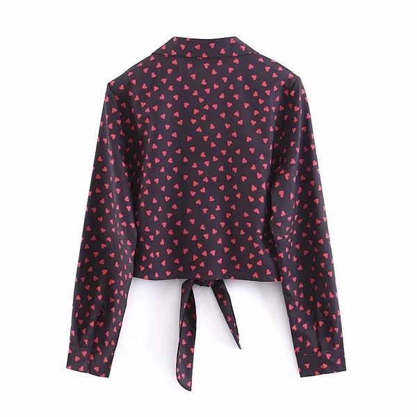 Női hosszú ujjú ing és rátét