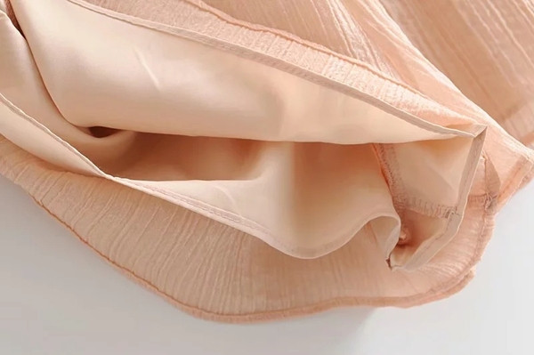 Salopeta de dama cu maneci lungi de culoare roz