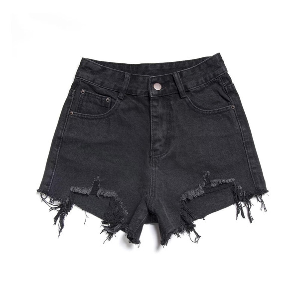 Női rövidnadrág szakadt motívumokkal, két színben